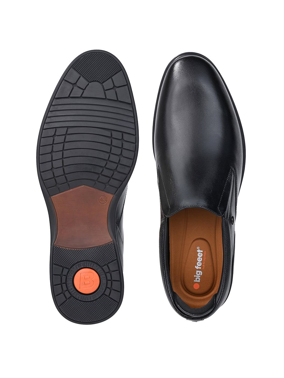 LUCIDO Genuine Leather Formal Slip-On Shoes for Men | BF-2001