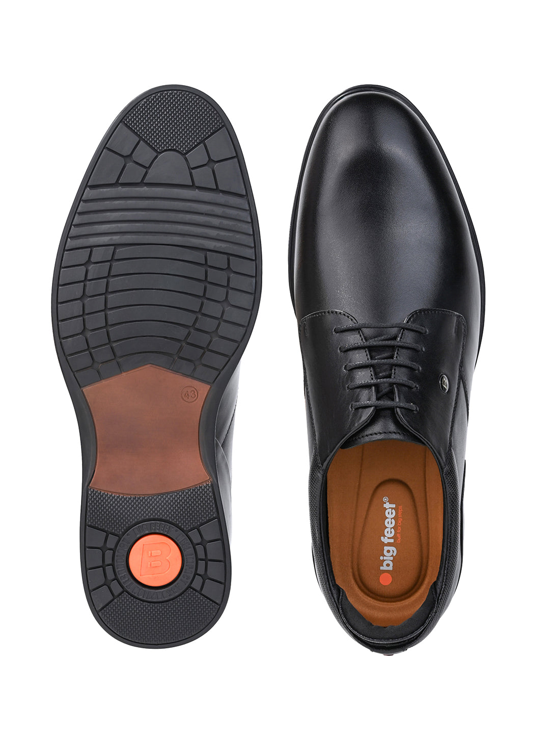 LUCIDO Genuine Leather Formal Derby Shoes for Men | BF-2002