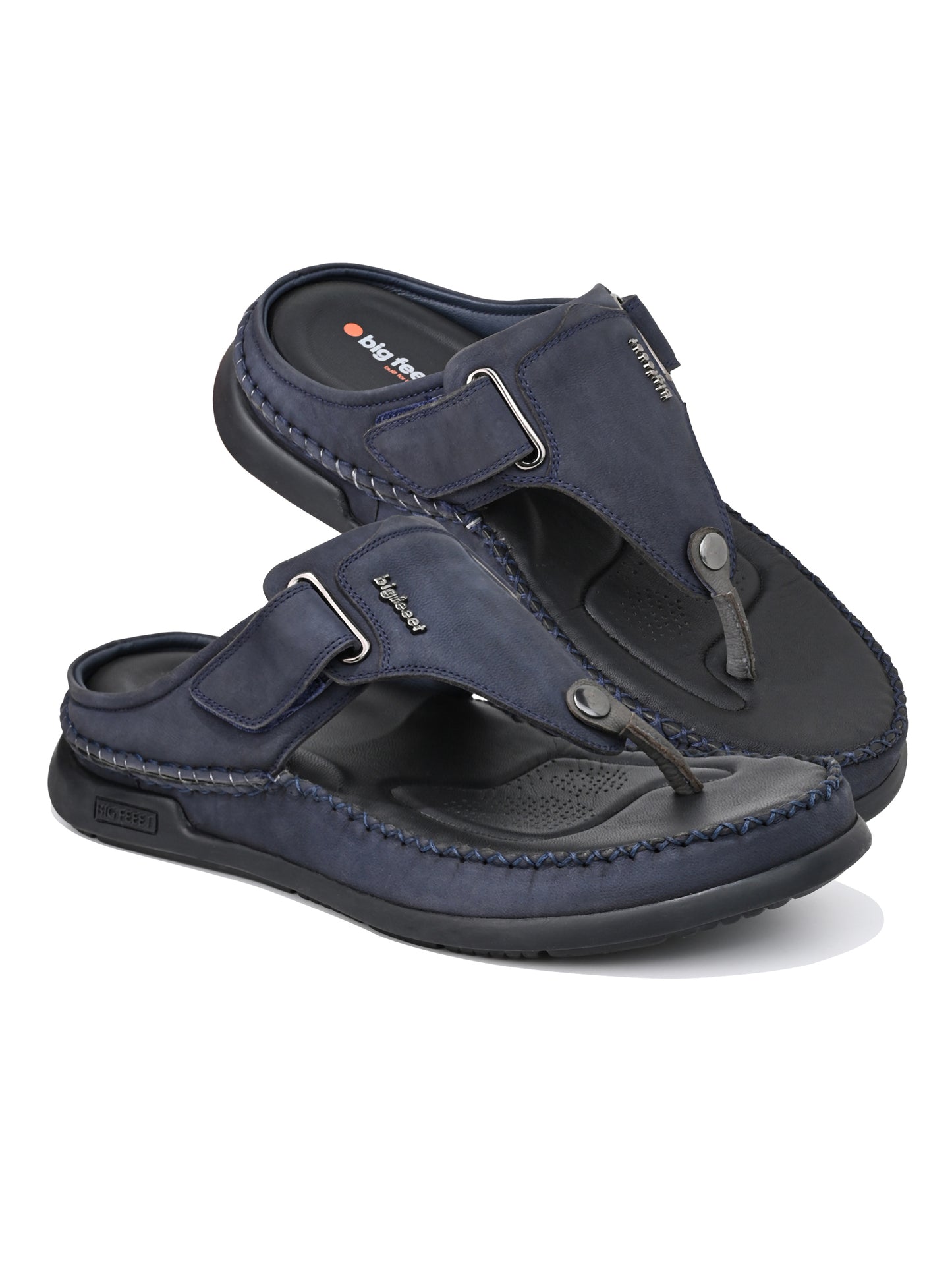 VENTO Genuine Leather Thong Slippers for Men | BF-3007