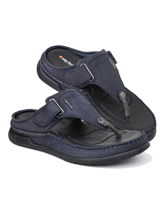 VENTO Genuine Leather Thong Slippers for Men | BF-3007