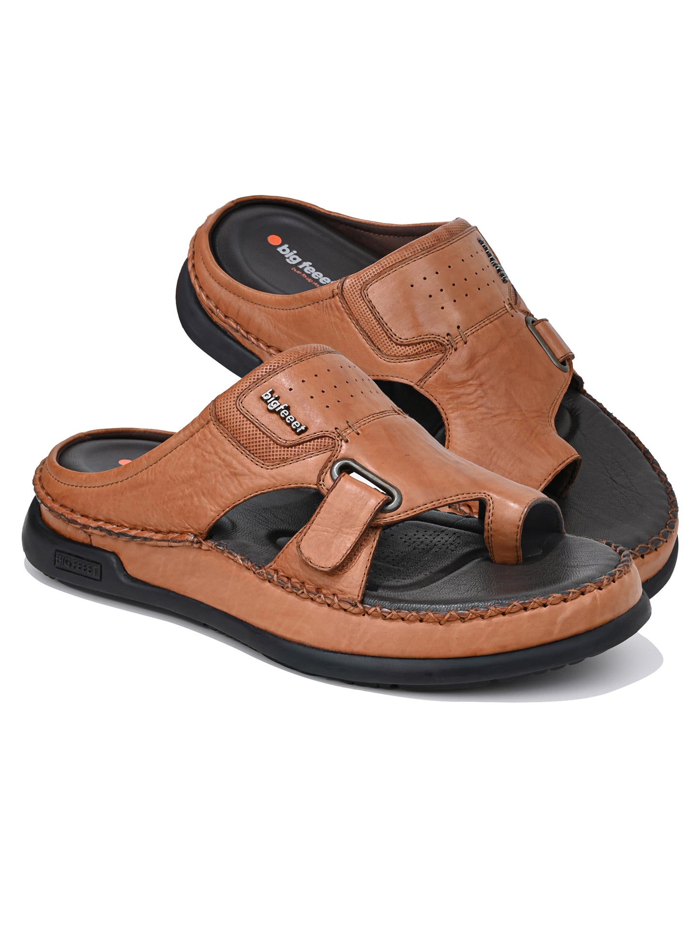 VENTO Genuine Leather Thong Slippers for Men | BF-3004