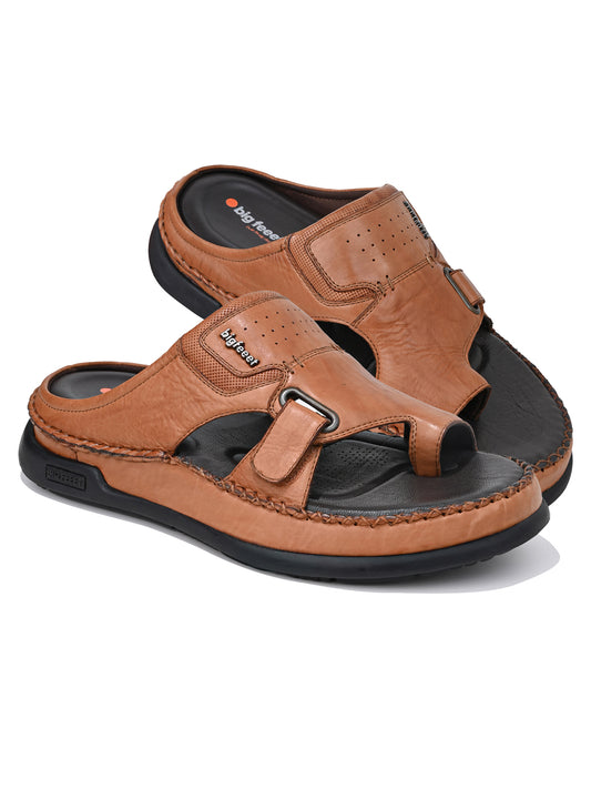 VENTO Genuine Leather Thong Slippers for Men | BF-3004