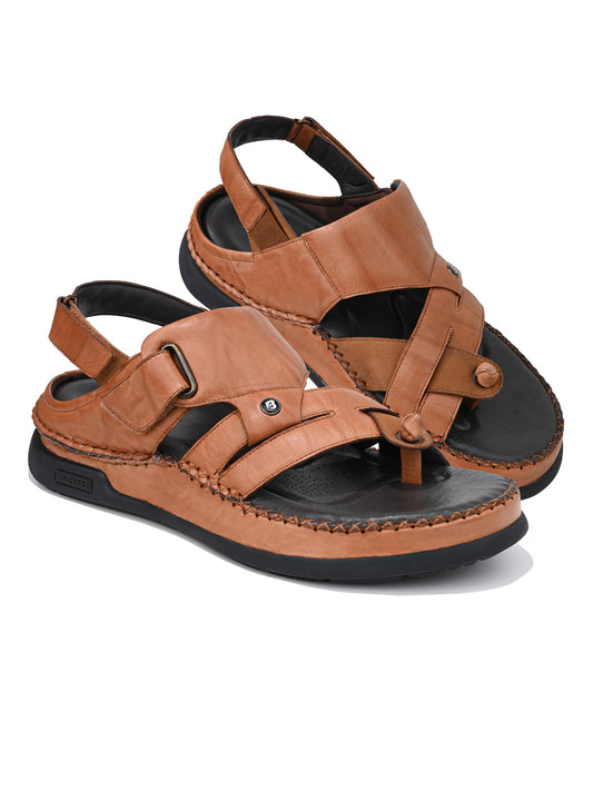 VENTO Genuine Leather Thong Slippers for Men | BF-3003