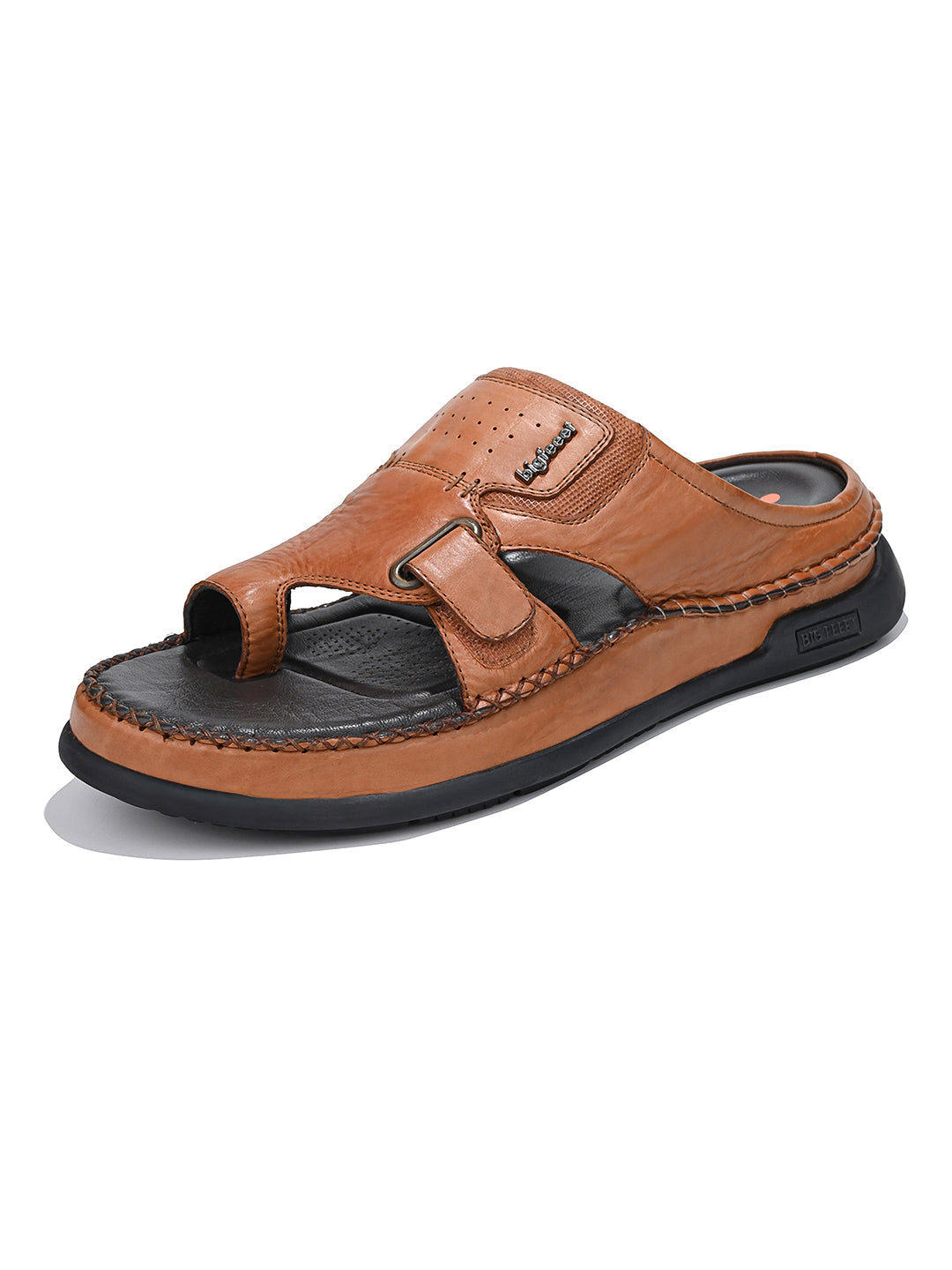 VENTO Genuine Leather Thong Slippers for Men | BF-3004
