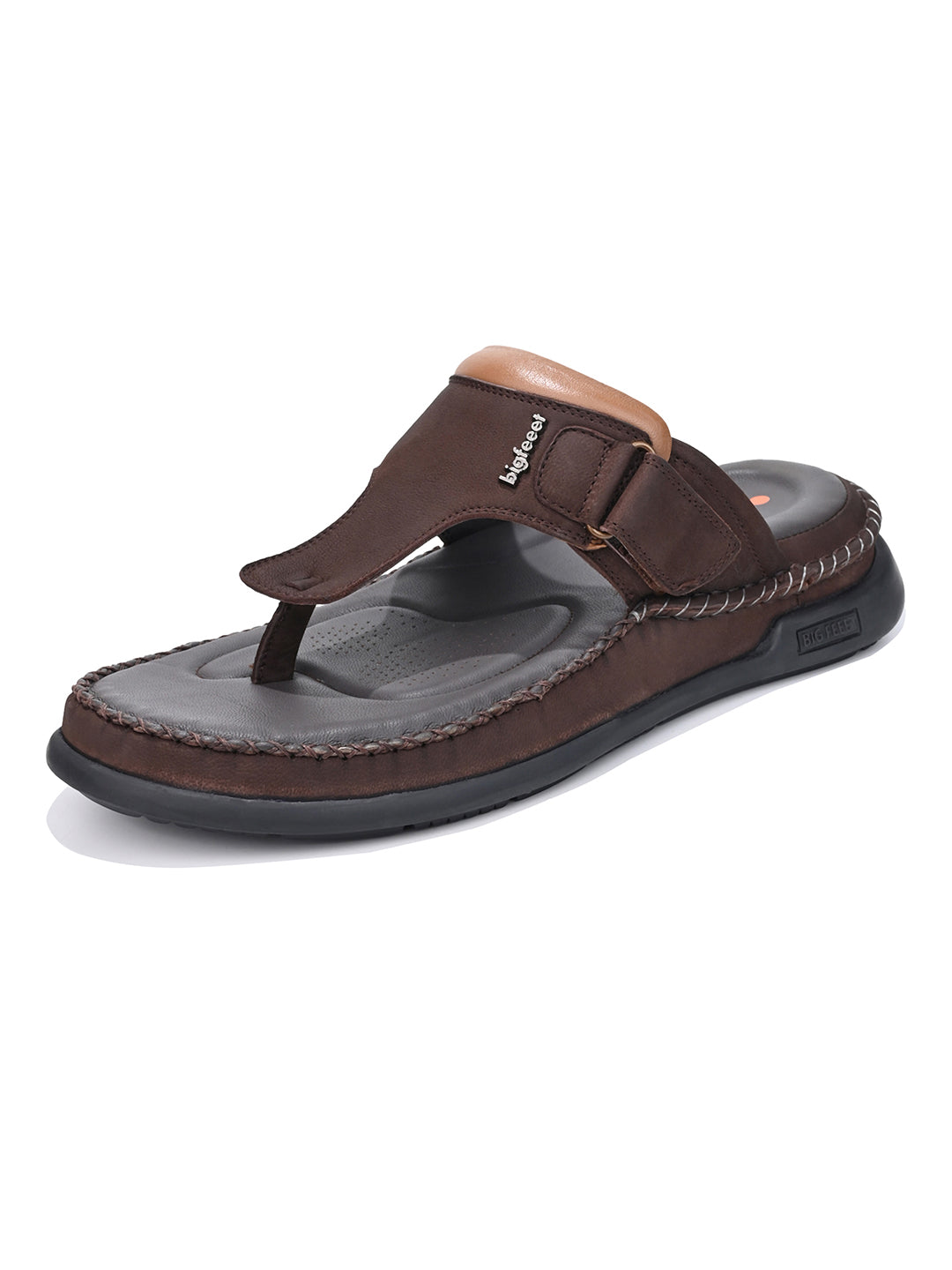 VENTO Genuine Leather Thong Slippers for Men | BF-3002