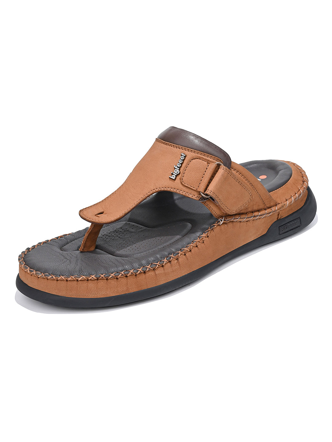VENTO Genuine Leather Thong Slippers for Men | BF-3002