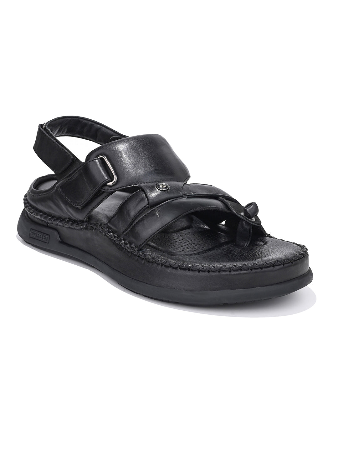 VENTO Genuine Leather Thong Slippers for Men | BF-3003