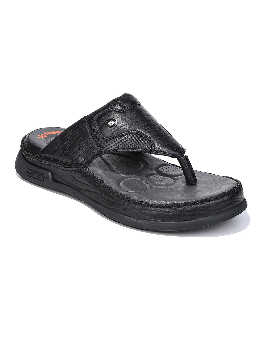 VENTO Genuine Leather Thong Slippers for Men | BF-3005