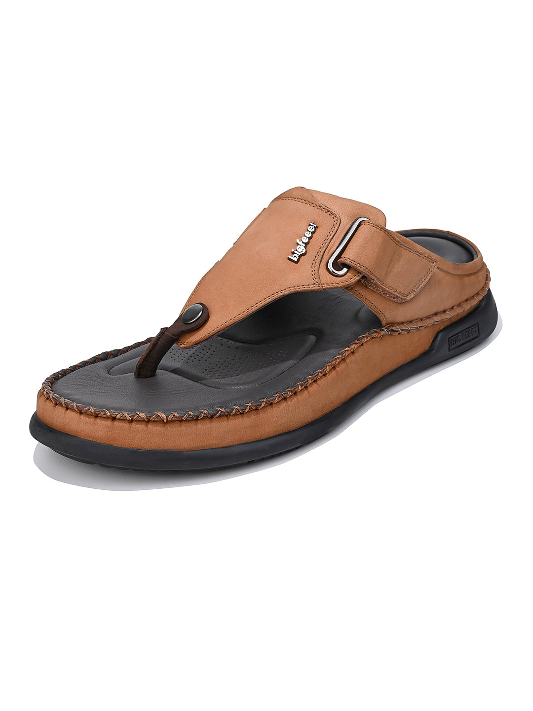 VENTO Genuine Leather Thong Slippers for Men | BF-3007