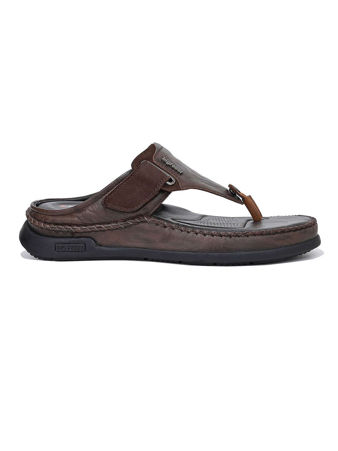 VENTO Genuine Leather Thong Slippers for Men | BF-3006