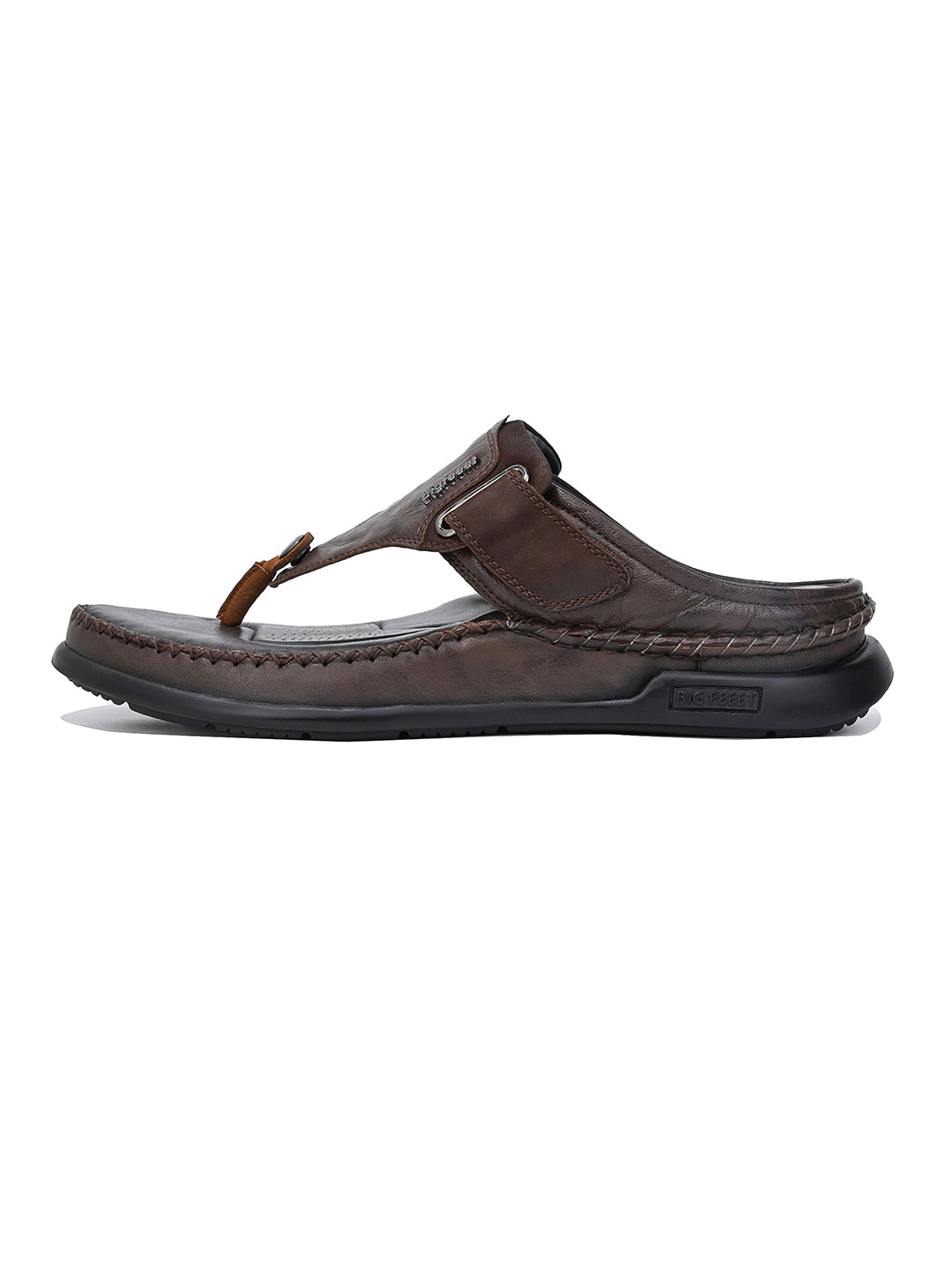 VENTO Genuine Leather Thong Slippers for Men | BF-3006