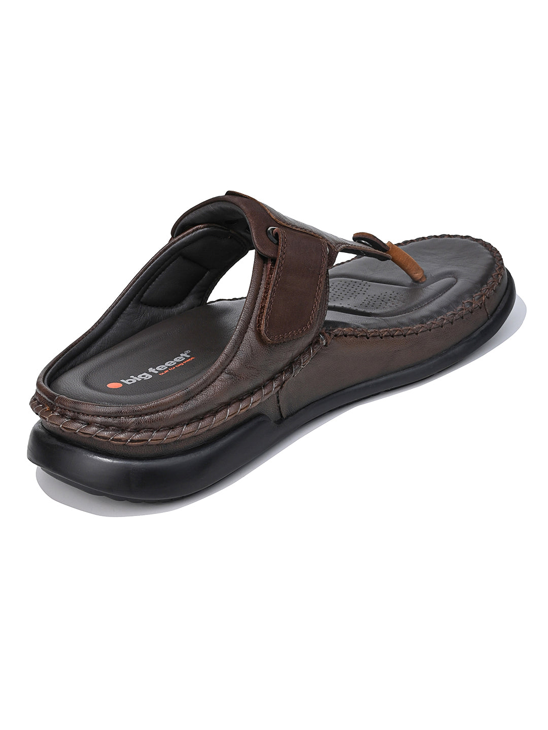 VENTO Genuine Leather Thong Slippers for Men | BF-3006
