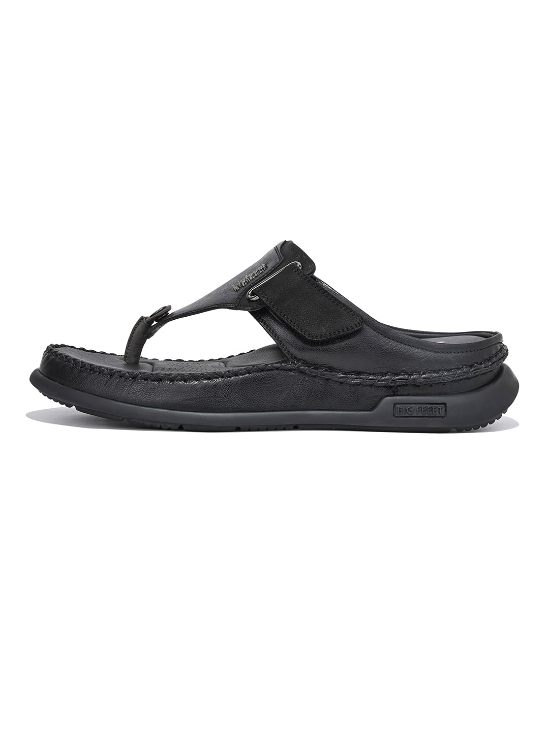 VENTO Genuine Leather Thong Slippers for Men | BF-3006