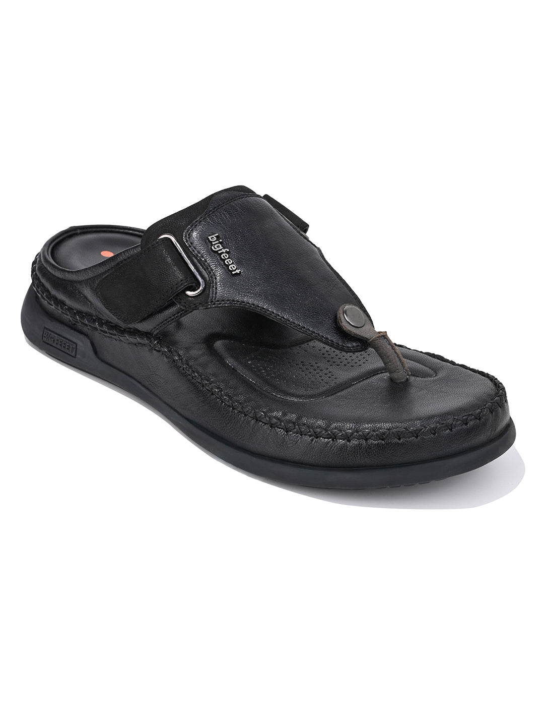 VENTO Genuine Leather Thong Slippers for Men | BF-3006