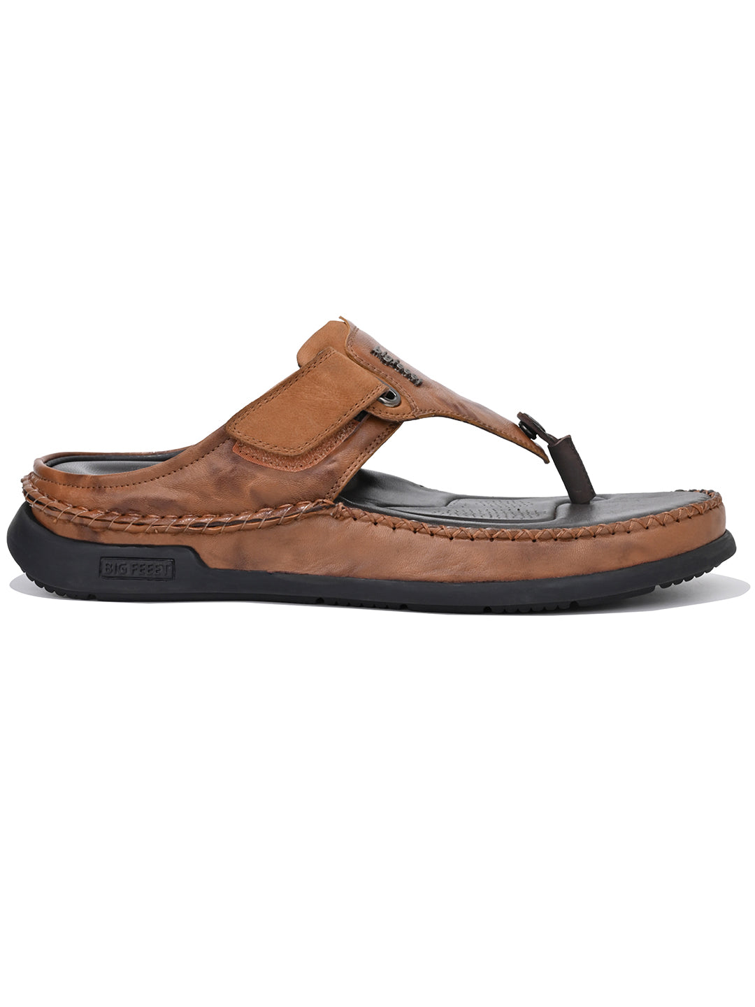 VENTO Genuine Leather Thong Slippers for Men | BF-3006