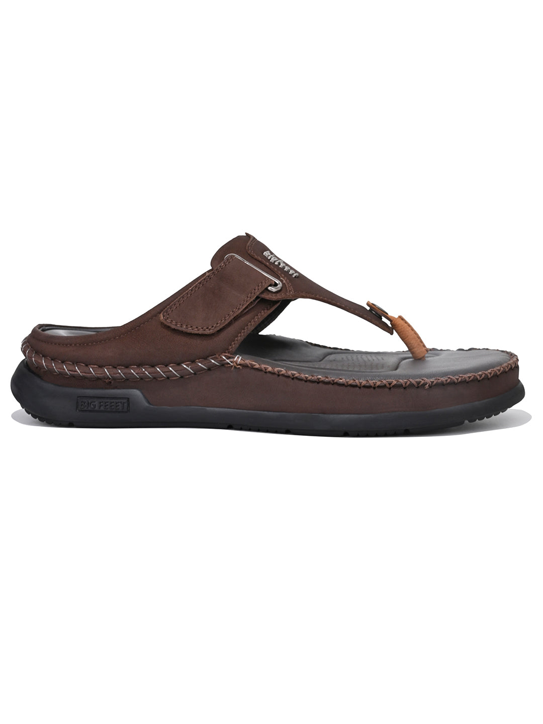 VENTO Genuine Leather Thong Slippers for Men | BF-3007