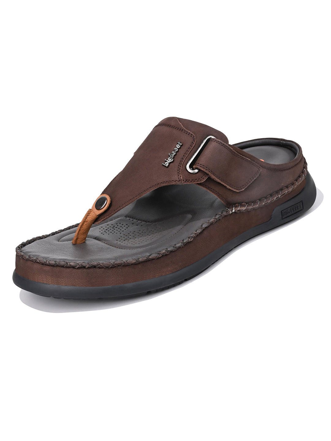 VENTO Genuine Leather Thong Slippers for Men | BF-3007