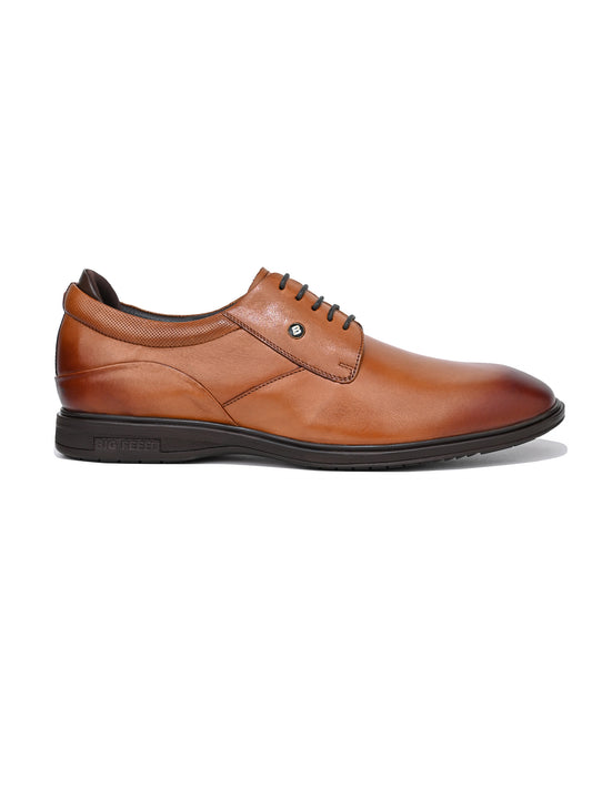 LUCIDO Genuine Leather Formal Derby Shoes for Men | BF-2002